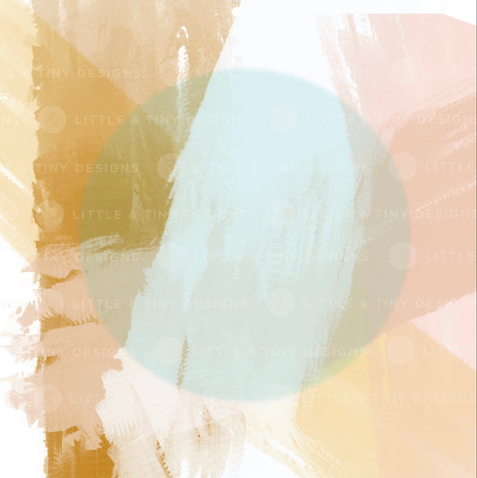 Boho Abstract Wall Art