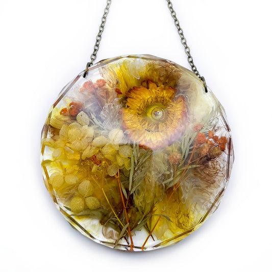 Not Your Grandmother’s Floral Wall Hanging